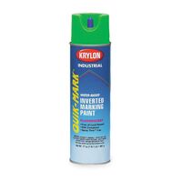KRYLON QUIK-MARK WATERBASE INV MARK. PT. FLOURESCENT SAFETY GREEN